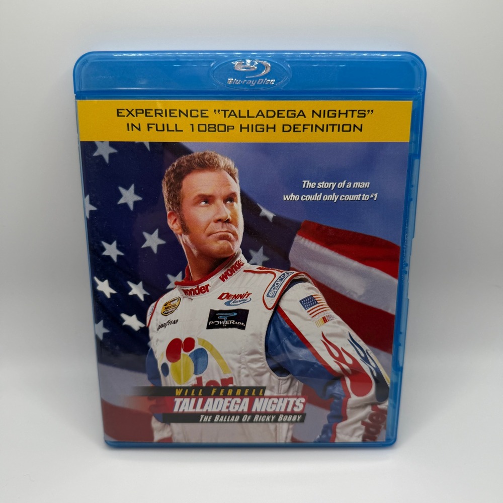 Talladega Nights The‎ Ballad of Ricky Bobby Blu-ray Will Ferrell PS3 Compatible